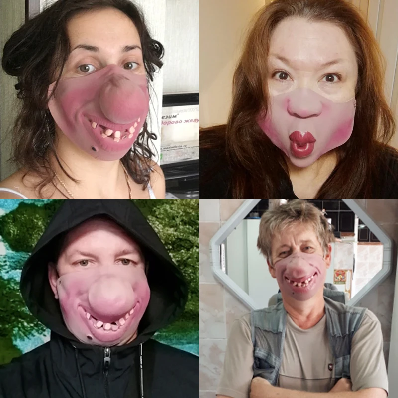 Clown Latex Masks Funny Cosplay Half Face Horrible Mask for Halloween Party Cosplay Costume Tricky Props Decoration Adult
Clown Latex Masks Funny Cosplay Half Face Horrible Mask for Halloween Party Cosplay Costume Tricky Props Decoration Adult
