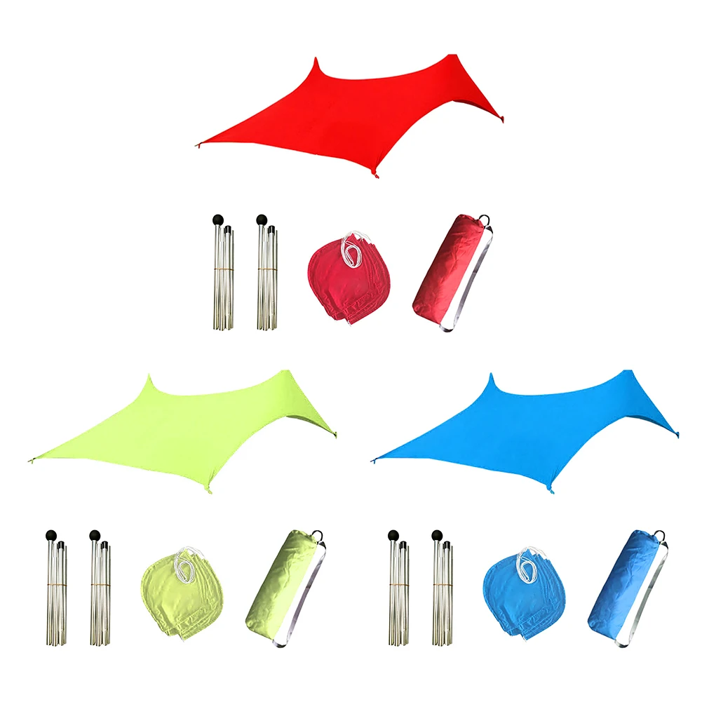 Beach Tent Sunshade Awning Anti Ultraviolet Outdoor Family Camping Umbrella shadeD1
Beach Tent Sunshade Awning Anti Ultraviolet Outdoor Family Camping Umbrella shadeD1