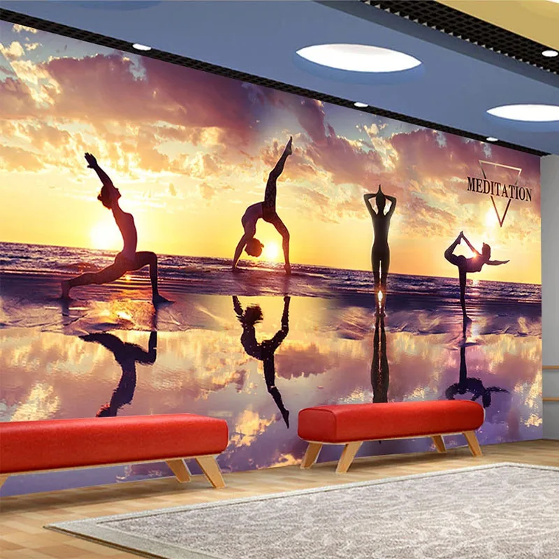 Modern Simple Wallpaper 3D Sunset Yoga Fitness Club Dance Room Background Wall Murals Creative Art Wall Paper Papel De Parede 3D
Modern Simple Wallpaper 3D Sunset Yoga Fitness Club Dance Room Background Wall Murals Creative Art Wall Paper Papel De Parede 3D