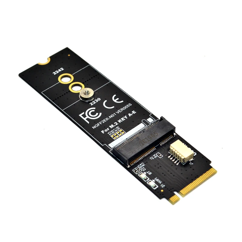 M.2 Wifi адаптер M ключ к A + E-Key слот Wi-Fi Bluetooth сетевая карта NGFF NVMe PCI express SSD порт |