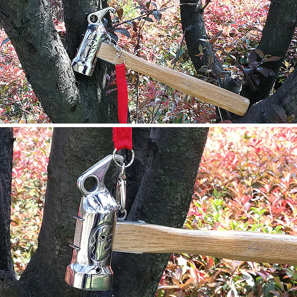 Outdoor Hiking Nail Hammer with Lanyard Multi-Functional Tent Stake Hammer For Backpacking Camping Mountaineering Tool 
Outdoor Hiking Nail Hammer with Lanyard Multi-Functional Tent Stake Hammer For Backpacking Camping Mountaineering Tool