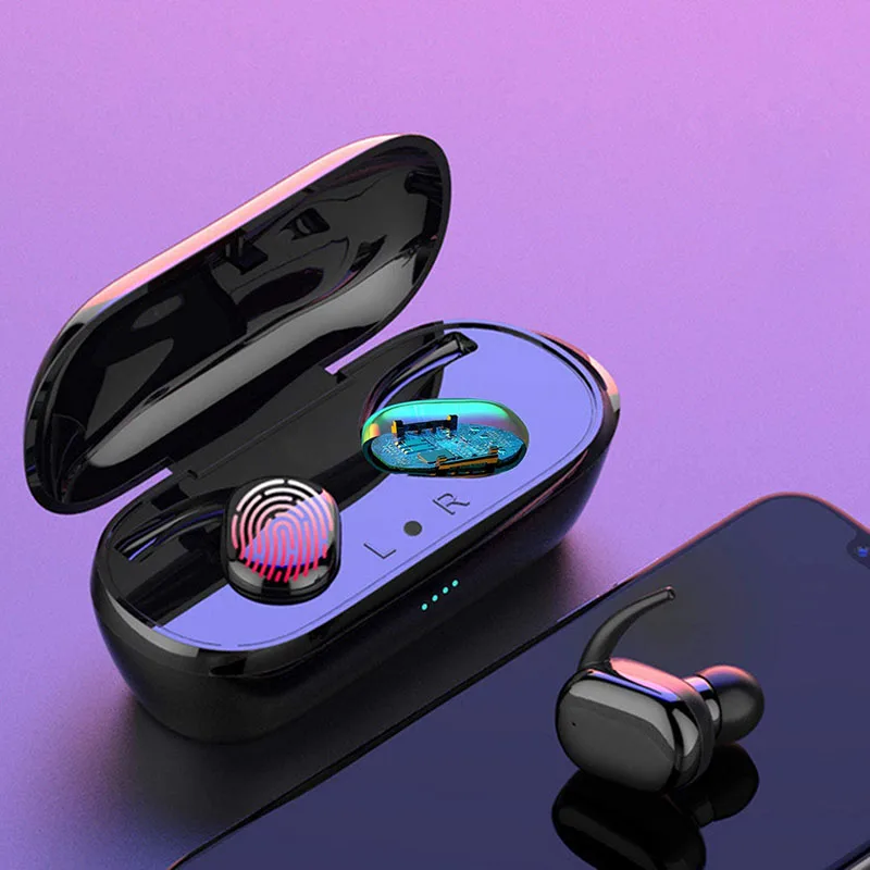 Earphones Wireless TWS Sport Headsets Earbuds Touch Bluetooth-compatible 5.0 Earphones Waterproof With Microphone For iPhone Sam
Earphones Wireless TWS Sport Headsets Earbuds Touch Bluetooth-compatible 5.0 Earphones Waterproof With Microphone For iPhone Sam