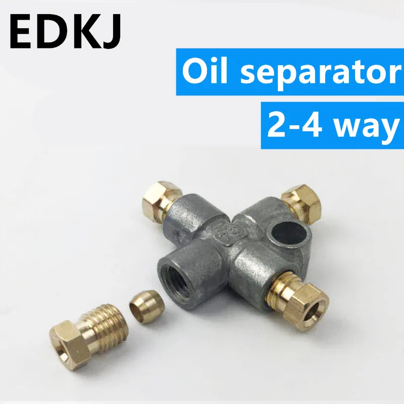 2-4 Way Machine Tool Lubricating Oil Path Through Cross Four way Lubrication Pipeline Accessories M8/M10X1
2-4 Way Machine Tool Lubricating Oil Path Through Cross Four way Lubrication Pipeline Accessories M8/M10X1