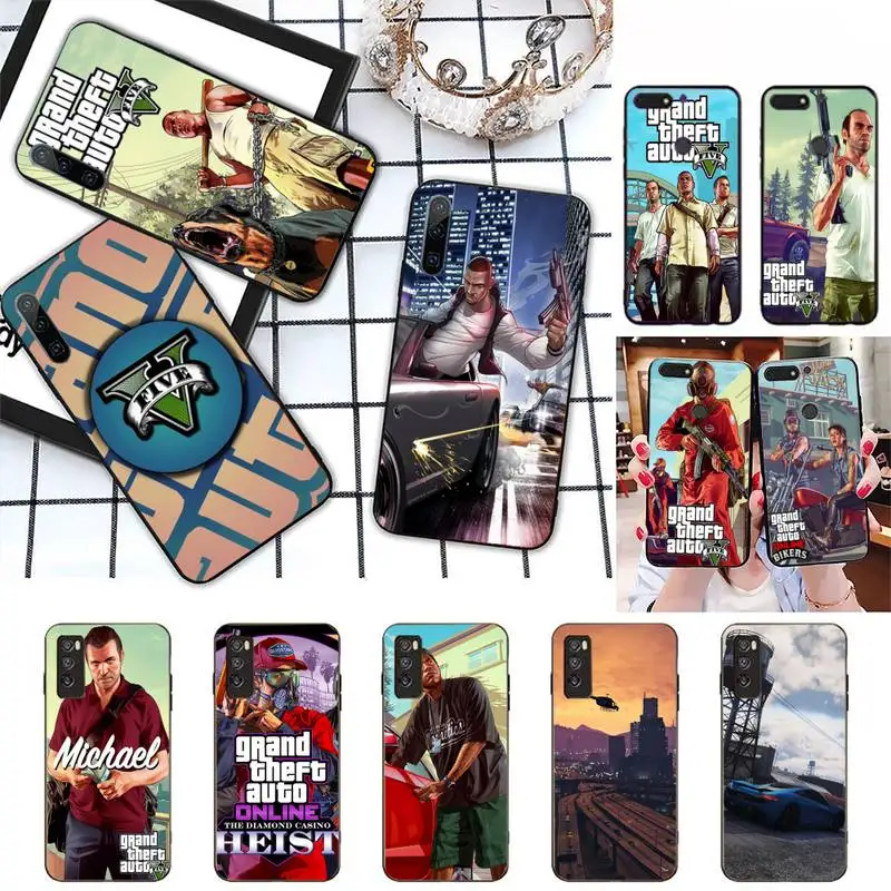 GTA Grand Theft Auto Phone Case For Huawei Honor 10i 20i 8 Pro 9 10 20 Lite 30 Pro Luxury Back Coque
GTA Grand Theft Auto Phone Case For Huawei Honor 10i 20i 8 Pro 9 10 20 Lite 30 Pro Luxury Back Coque