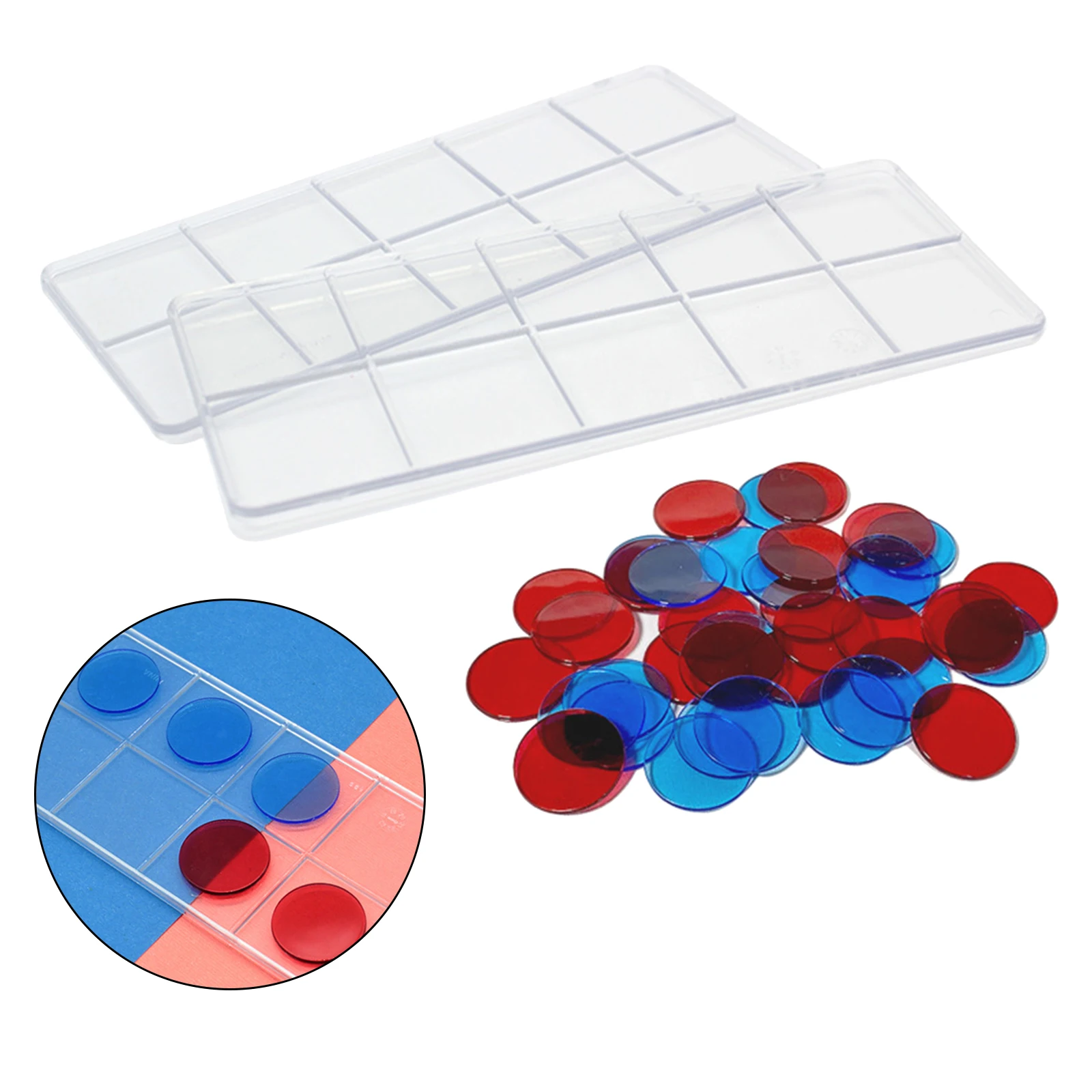 2 Ten Frames and 40 Math Counters for Kids
2 Ten Frames and 40 Math Counters for Kids
