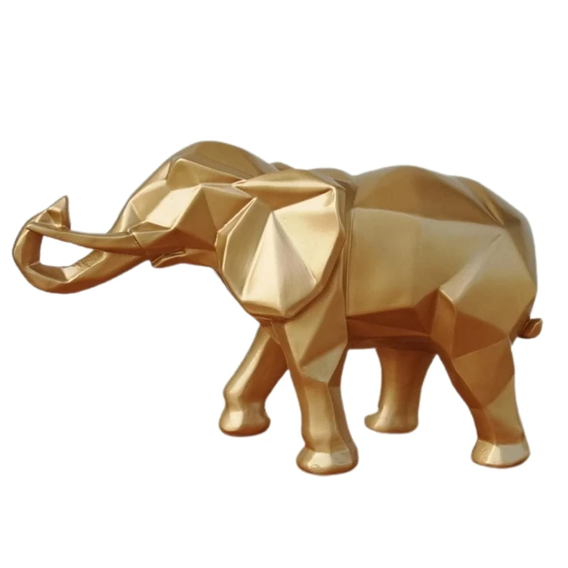 Geometric Origami Elephant Desktop Ornament Creative Resin Statue Decor for Home Indoor Creative Desktop Decoration
Geometric Origami Elephant Desktop Ornament Creative Resin Statue Decor for Home Indoor Creative Desktop Decoration