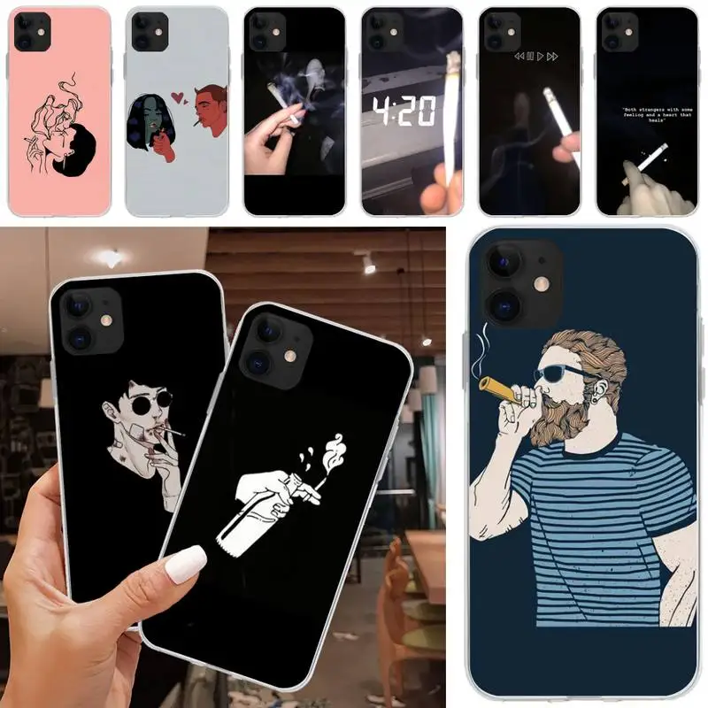 Weed Cigarette Smoking Phone Case Matching Funda Coque Airpods For Iphone XR 11 12 Pro X XS Max 6 7 8 6s Plus SE2020
Weed Cigarette Smoking Phone Case Matching Funda Coque Airpods For Iphone XR 11 12 Pro X XS Max 6 7 8 6s Plus SE2020