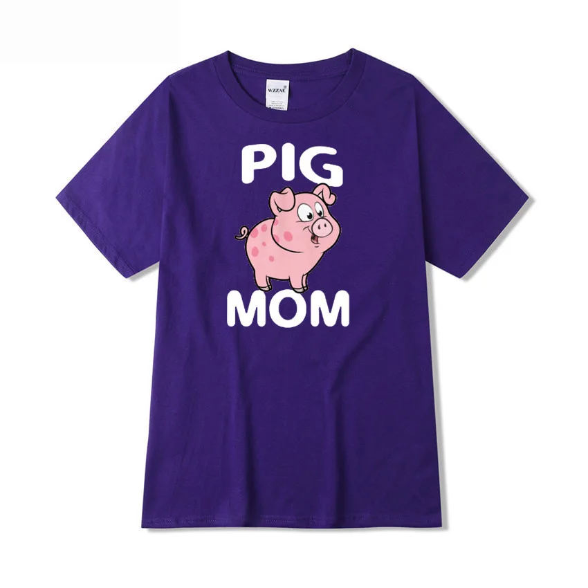 100% Cotton Men T shirts PIG MOM Catoon Print Short Sleeve T-shirt Loose Streetwear in Hotsale For Lovers
100% Cotton Men T shirts PIG MOM Catoon Print Short Sleeve T-shirt Loose Streetwear in Hotsale For Lovers