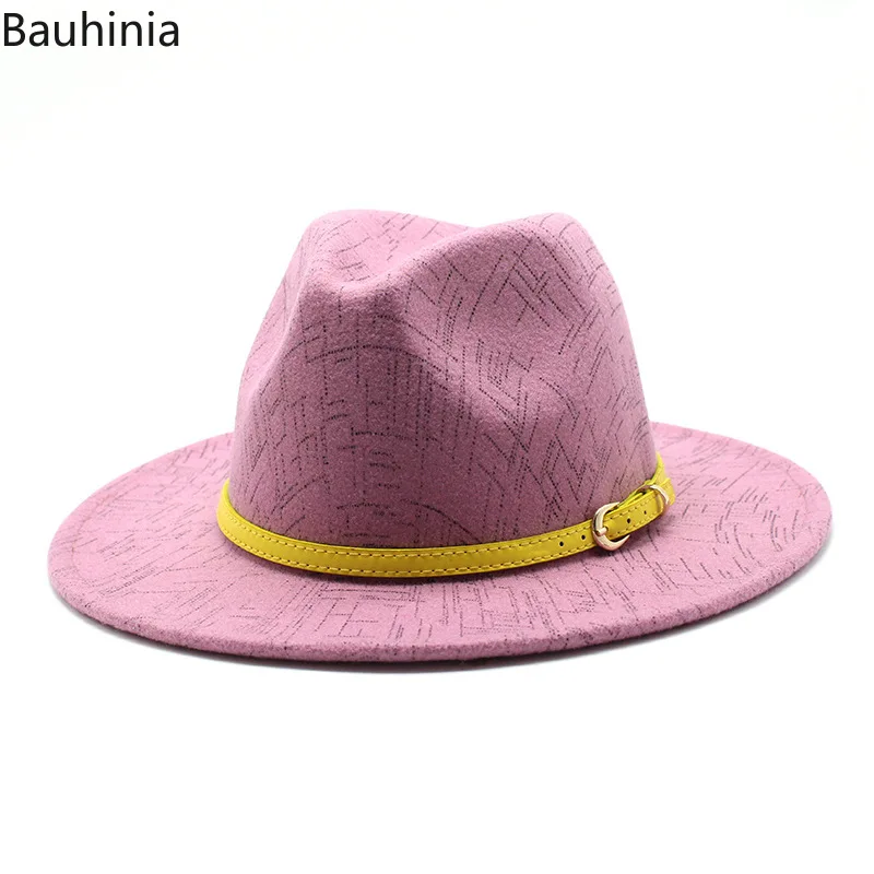Bauhinia новые модные шляпы для женщин весенние шерстяные шляпы с широкими полями церковные крестные джентльменские элегантные кепки
Bauhinia новые модные шляпы для женщин весенние шерстяные шляпы с широкими полями церковные крестные джентльменские элегантные кепки