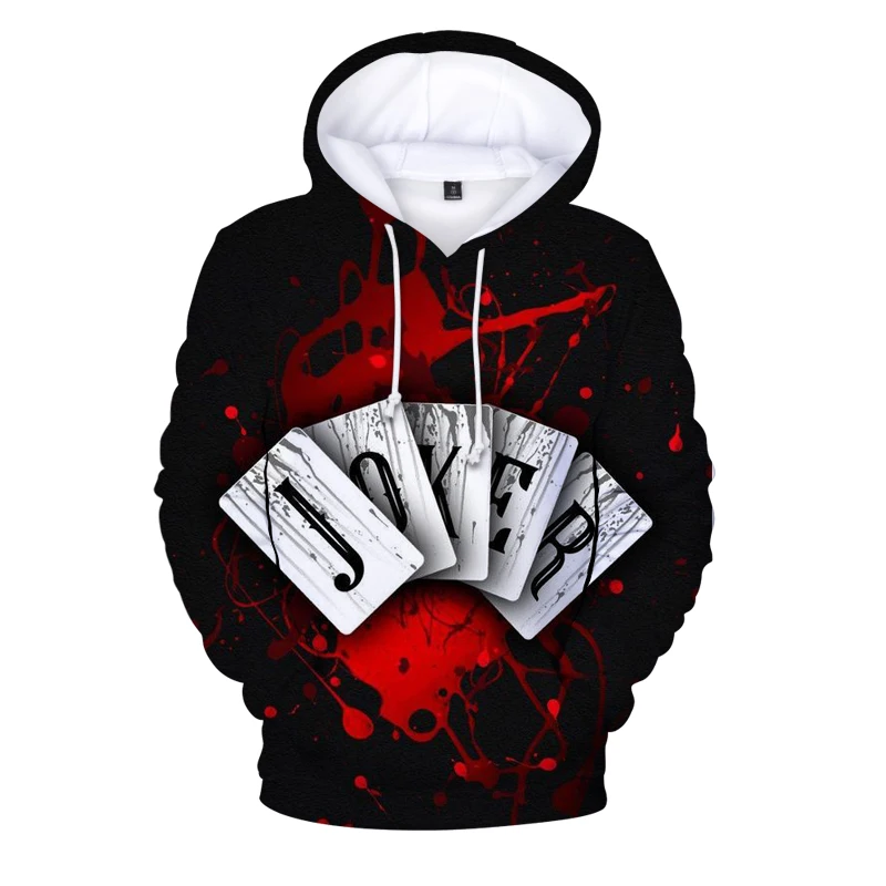 Playing Card Hoodie 3D Digital Poker Hoodie Men/Women Casual Sweatshirt Youth Anime Clothing Children Hip Hop Pullover
Playing Card Hoodie 3D Digital Poker Hoodie Men/Women Casual Sweatshirt Youth Anime Clothing Children Hip Hop Pullover