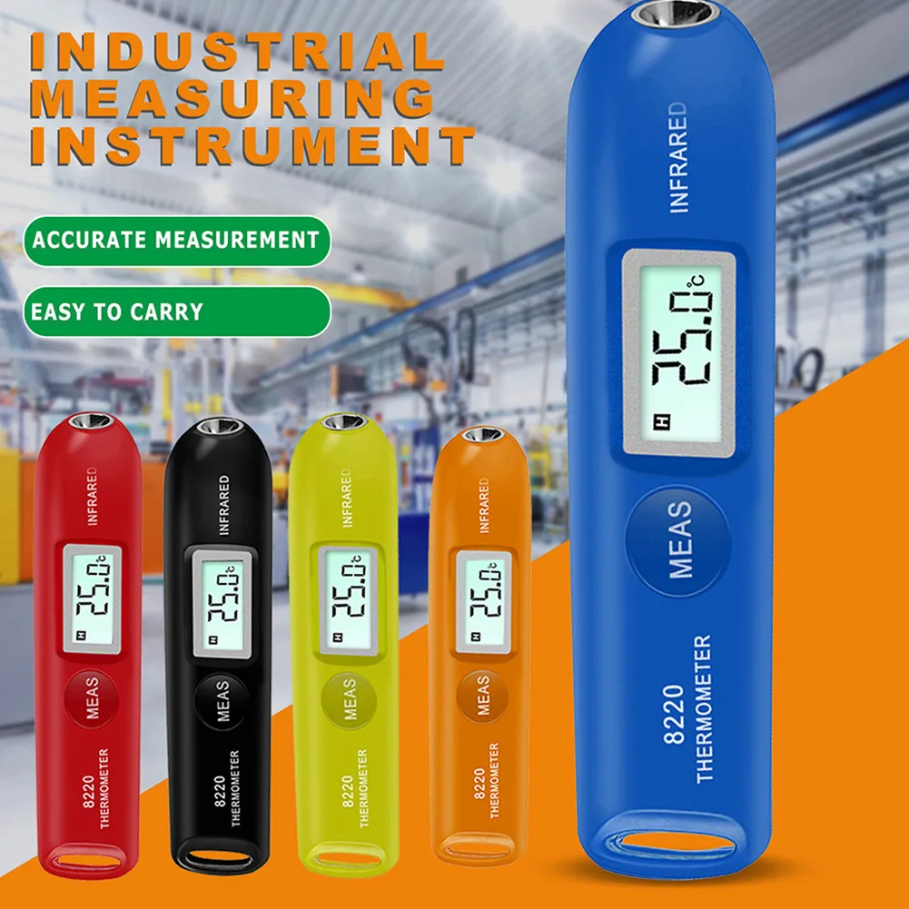 1 Piece LCD Digital Non Contact IR Thermometer Temperature Meter Pyrometer -50°-220 For Measuring Layout Tools
1 Piece LCD Digital Non Contact IR Thermometer Temperature Meter Pyrometer -50°-220 For Measuring Layout Tools