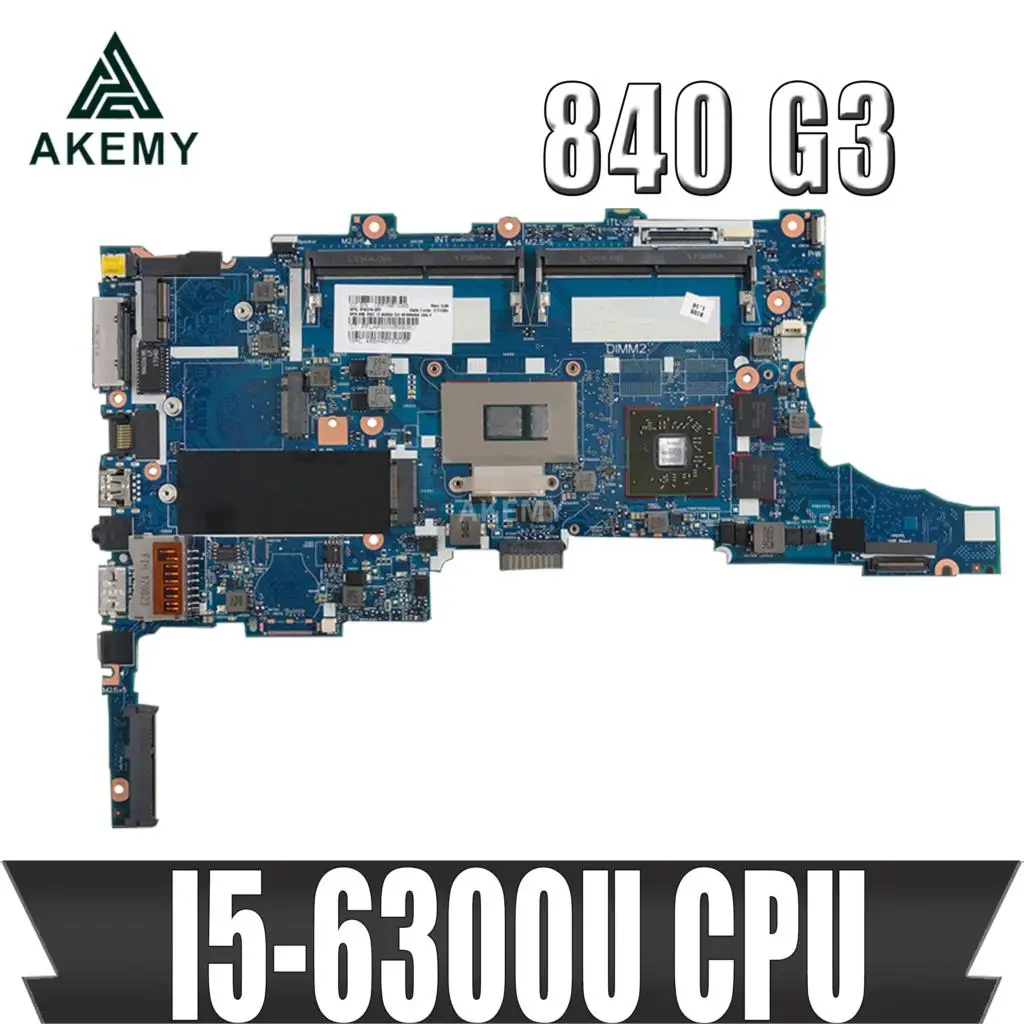 Akemy For 850 G3 840 G3 Laptop Motherboard 918318-601 918318-501 918318-001 6050A2892401-MB-A01 SR2F0 I5-6300U CPU 100% test
Akemy For 850 G3 840 G3 Laptop Motherboard 918318-601 918318-501 918318-001 6050A2892401-MB-A01 SR2F0 I5-6300U CPU 100% test