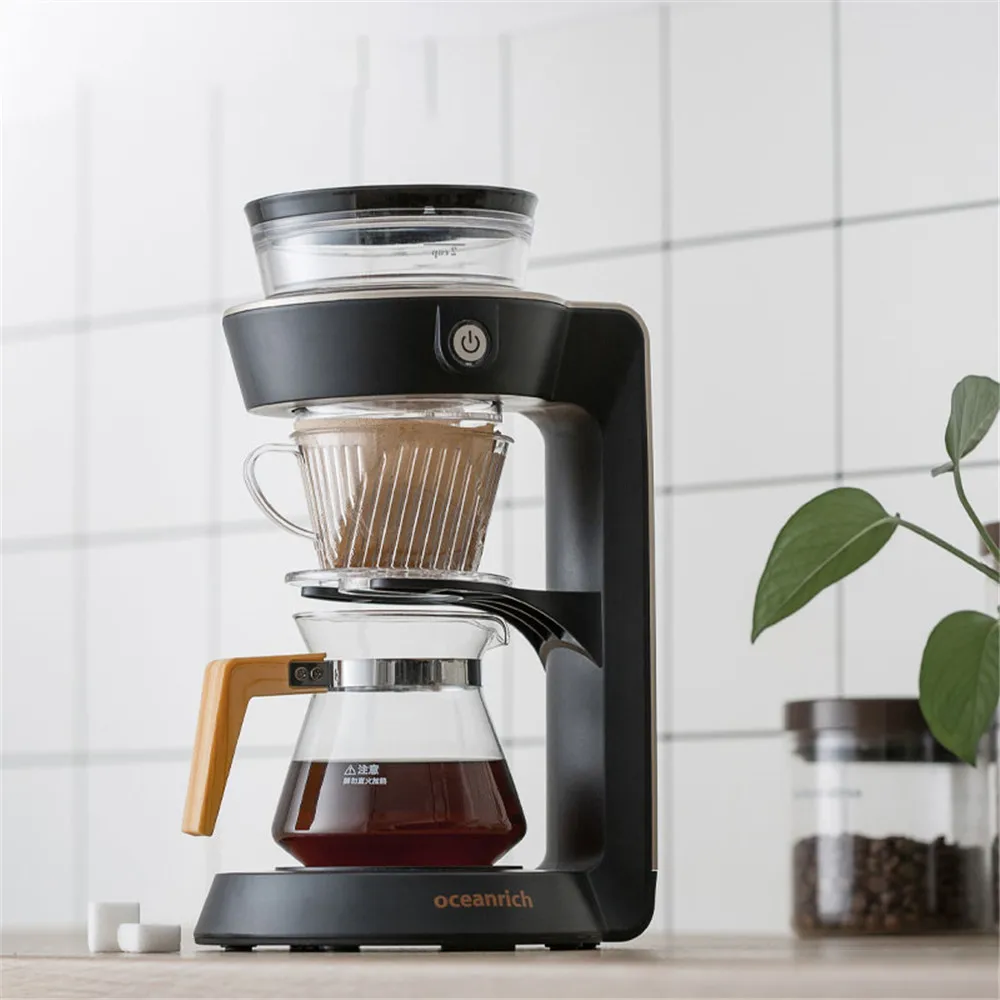 Автоматическая капельная кофемашина OCEANRICH, домашняя кофеварка с фильтром второго поколения
Автоматическая капельная кофемашина OCEANRICH, домашняя кофеварка с фильтром второго поколения