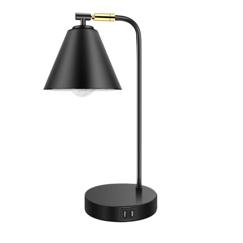 Industrial Nightstand Table Lamp with E26 Bulb Dual USB Port,Contact Control Bedside Night Lights for Bedroom,US Plug
Industrial Nightstand Table Lamp with E26 Bulb Dual USB Port,Contact Control Bedside Night Lights for Bedroom,US Plug