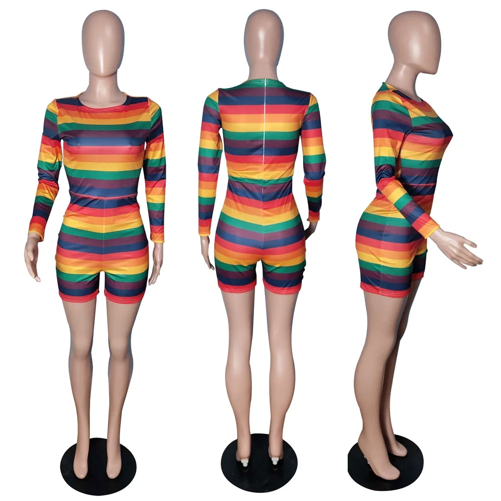 sport colorful long sleeve striped rompers womens ripped plus size corset runched female 2020 jumpsuits
sport colorful long sleeve striped rompers womens ripped plus size corset runched female 2020 jumpsuits