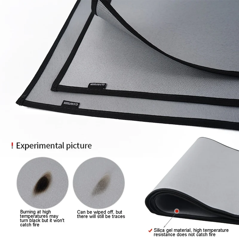 1Pc Outdoor Camping Fire Blanket Barbecue Heat Insulation Pad Emergency Fire Protection Cover New
1Pc Outdoor Camping Fire Blanket Barbecue Heat Insulation Pad Emergency Fire Protection Cover New