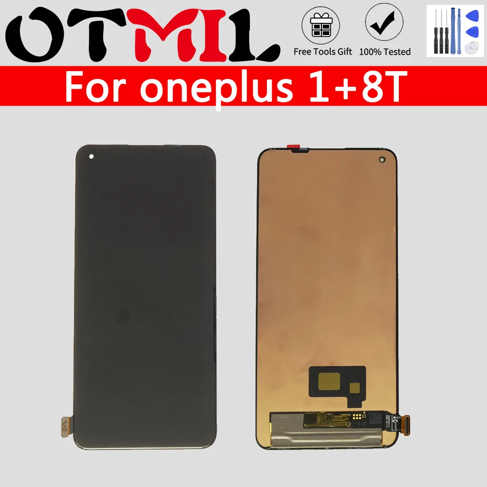 100% Оригинальный 6,55 "ЖК-дисплей для OnePlus 8t, сенсорный экран, рамка, дигитайзер в сборе для Oneplus KB2001, Замена ЖК-экрана 
100% Оригинальный 6,55 "ЖК-дисплей для OnePlus 8t, сенсорный экран, рамка, дигитайзер в сборе для Oneplus KB2001, Замена ЖК-экрана