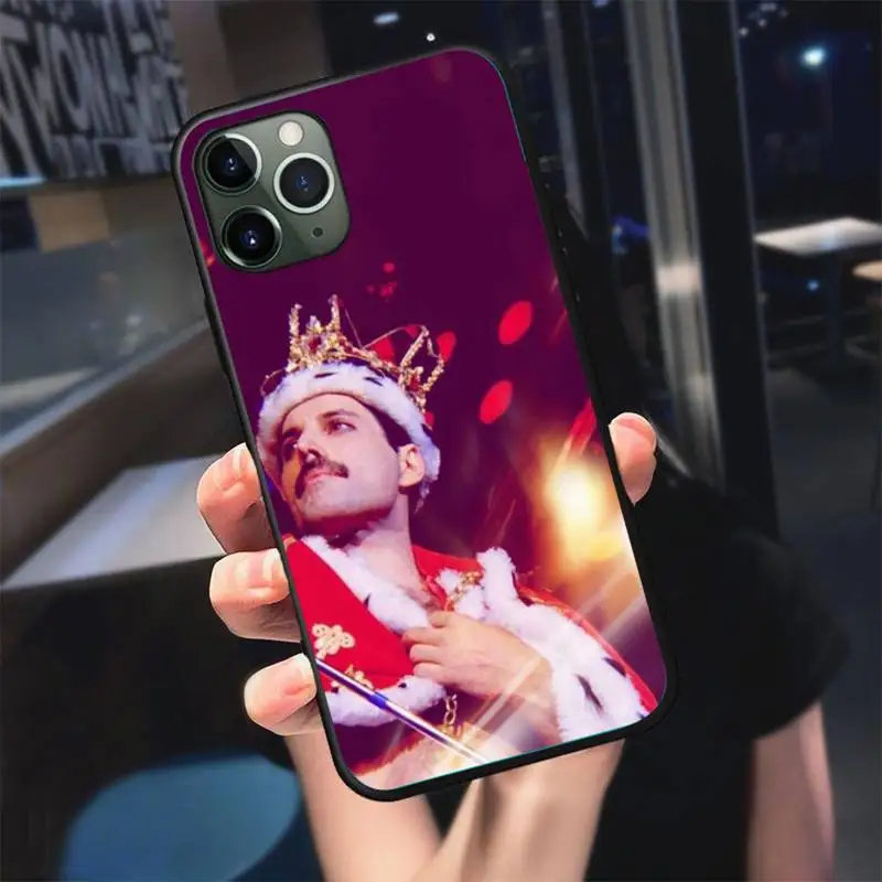 TOPLBPCS Freddie Mercury Queen Phone Case For Black-Iphone 5 5s se 6 6s 7 8 11 12 X Xs Xr Pro Plus Max Mini Cover
TOPLBPCS Freddie Mercury Queen Phone Case For Black-Iphone 5 5s se 6 6s 7 8 11 12 X Xs Xr Pro Plus Max Mini Cover