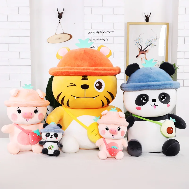 New Kawaii Panda Animal Doll Cartoon Little Tiger Plush Toy Pink Pig Children’s Doll Birthday Christmas Gift Children’s Toys
New Kawaii Panda Animal Doll Cartoon Little Tiger Plush Toy Pink Pig Children’s Doll Birthday Christmas Gift Children’s Toys
