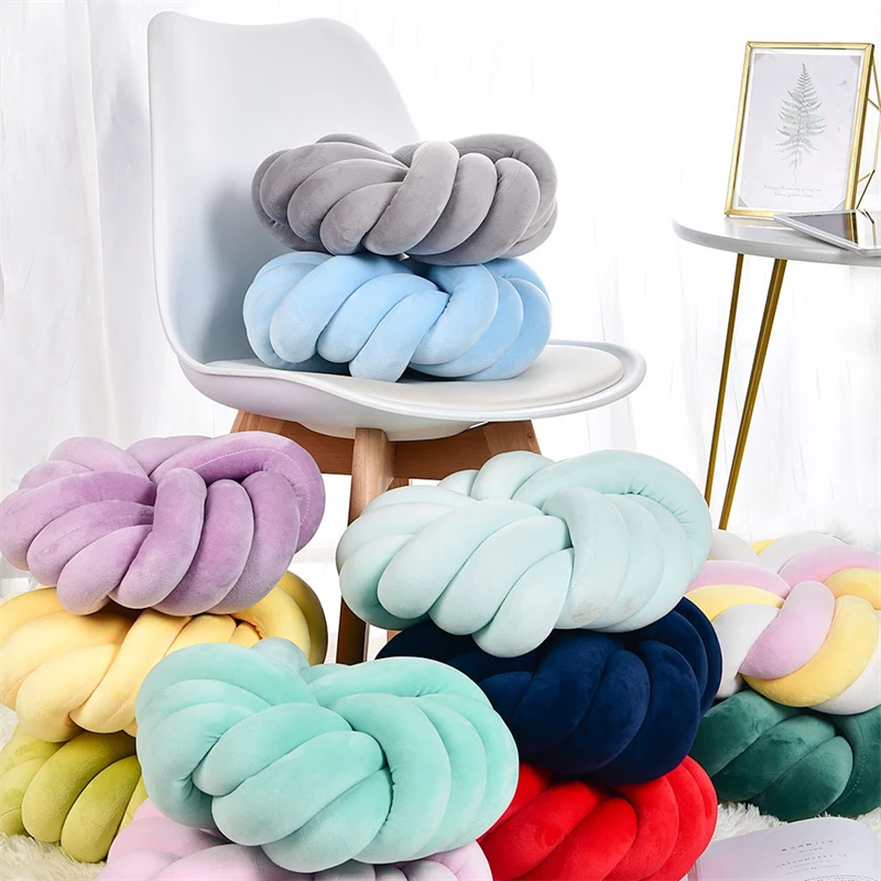 DIY Soft Knot Hand-woven Crystal Velvet Home Decorative Pillow Crystal Velvet Filling Sofa Chair Throw Pillow Round Back Cushion
DIY Soft Knot Hand-woven Crystal Velvet Home Decorative Pillow Crystal Velvet Filling Sofa Chair Throw Pillow Round Back Cushion