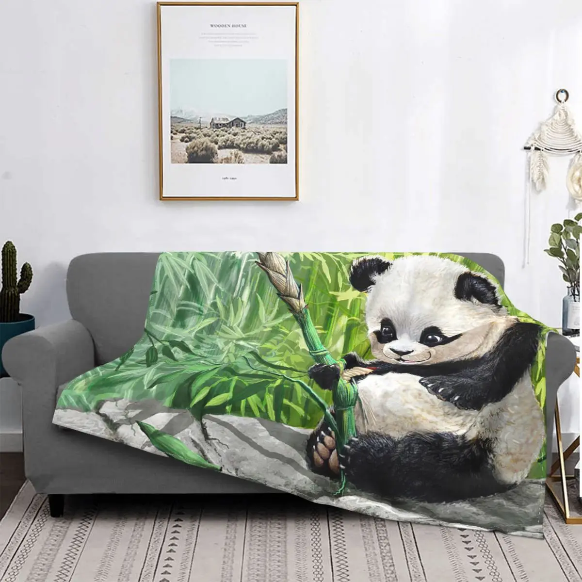 Cute Panda Cub And Grub Blankets Coral Fleece Plush Decoration Animal Portable Warm Throw Blanket for Sofa Car Bedspread
Cute Panda Cub And Grub Blankets Coral Fleece Plush Decoration Animal Portable Warm Throw Blanket for Sofa Car Bedspread