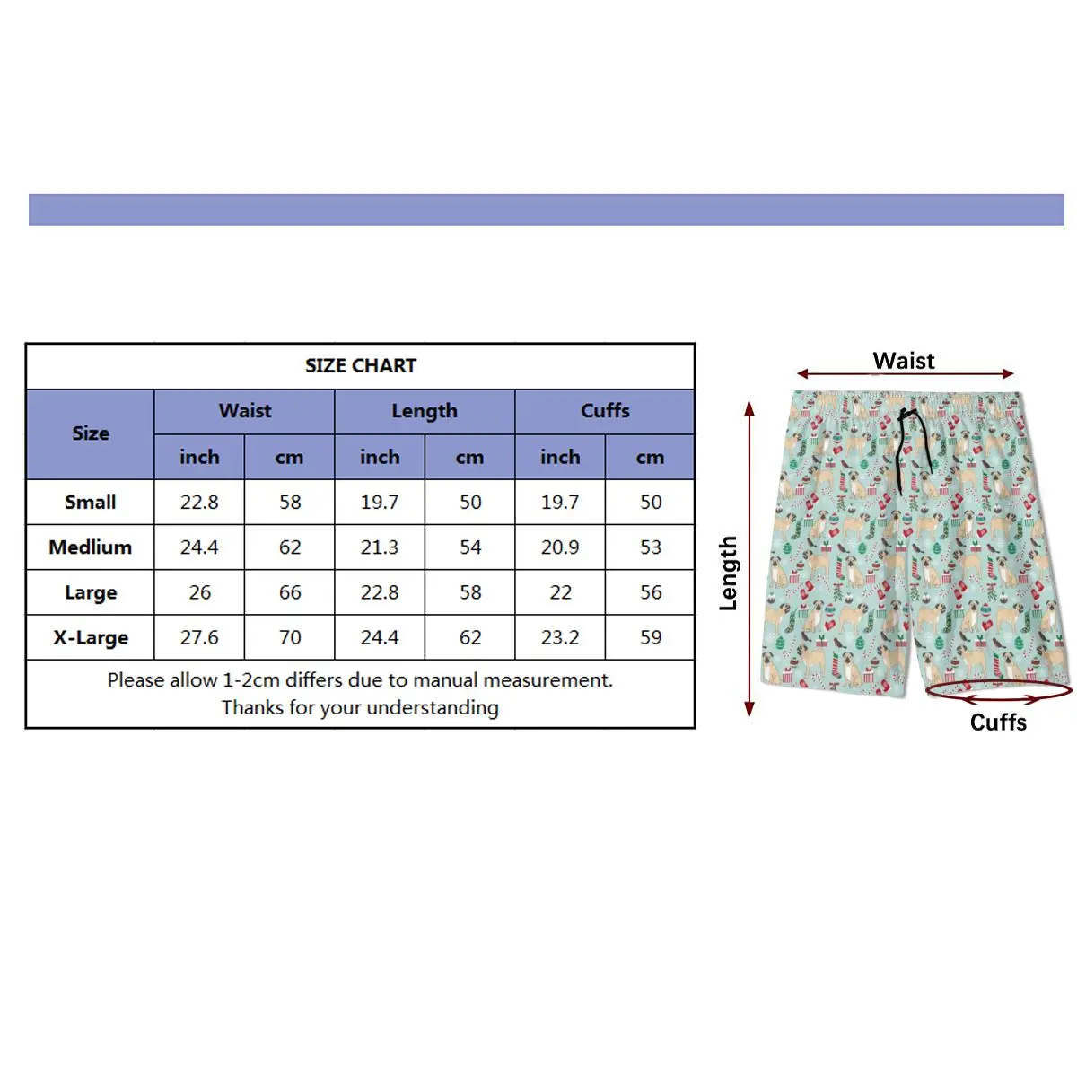 Pug Christmas Cute Xmas Holiday Casual Shorts Summer New Running Fitness Fast-drying Trend Boys And Girls Short Pants
Pug Christmas Cute Xmas Holiday Casual Shorts Summer New Running Fitness Fast-drying Trend Boys And Girls Short Pants