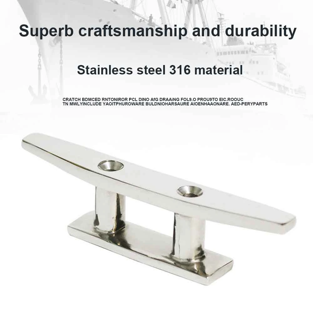 Dock Cleat Boat Cleat 316 Stainless Steel Boat Mooring Accessories Combo Yacht Boat Mooring Cleat
Dock Cleat Boat Cleat 316 Stainless Steel Boat Mooring Accessories Combo Yacht Boat Mooring Cleat