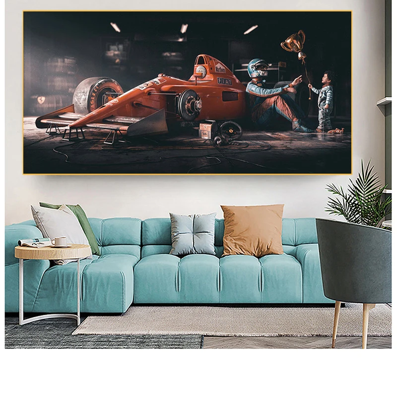 Canvas Painting F1 Formula Legend Champion Race Car Poster Wall Art Prints Vintage Painting Modern for Living Home Room Decor
Canvas Painting F1 Formula Legend Champion Race Car Poster Wall Art Prints Vintage Painting Modern for Living Home Room Decor