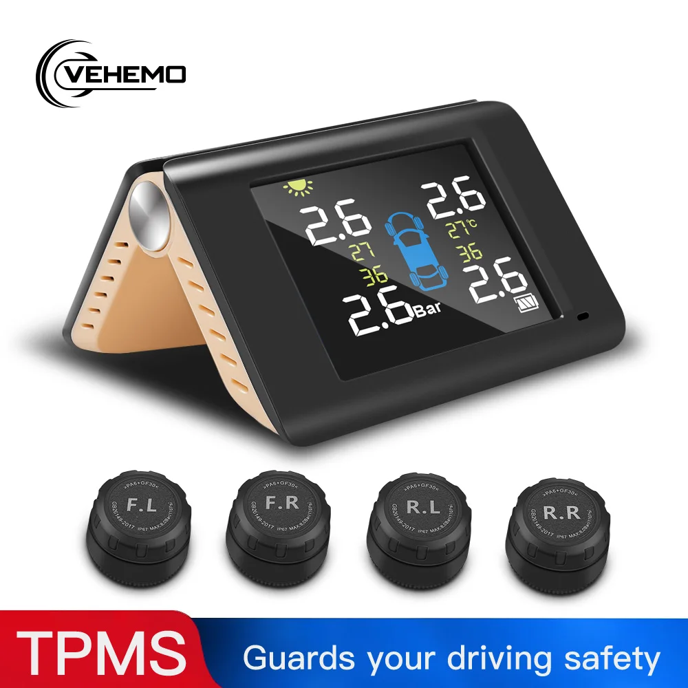Tire Pressure Monitoring Car TPMS for VEHEMO Tire Pressure Monitoring Collapsible USB 4PCS Sensor High Temperature Alarm System
Tire Pressure Monitoring Car TPMS for VEHEMO Tire Pressure Monitoring Collapsible USB 4PCS Sensor High Temperature Alarm System