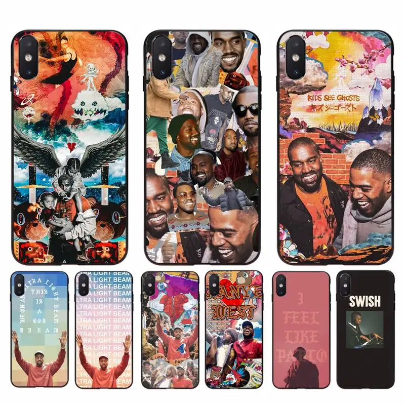 Фото Роскошный чехол для телефона Motirunner Kanye West iphone 11 Pro Max X XS MAX 6 6s 7 8 plus 5 5S 5SE XR