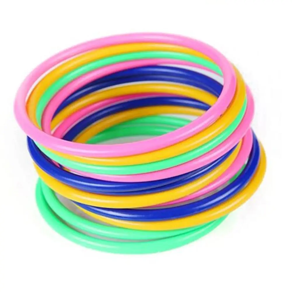 12Pcs/Set Kids Multicolor Toss Ring Throwing Circle Ferrule Carnival Garden Stall School Game Puzzle Toy Children Party Toys
12Pcs/Set Kids Multicolor Toss Ring Throwing Circle Ferrule Carnival Garden Stall School Game Puzzle Toy Children Party Toys