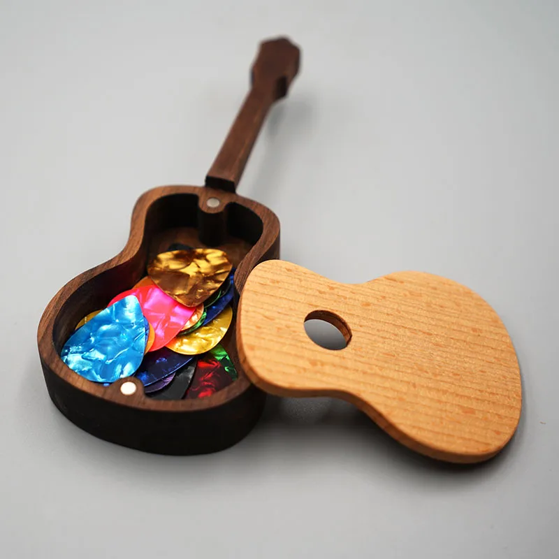 Guitar Storage Box Pick Ring Necklace Solid Wood Jewelry Box Piggy Bank Desktop Decoration Decoration
Guitar Storage Box Pick Ring Necklace Solid Wood Jewelry Box Piggy Bank Desktop Decoration Decoration