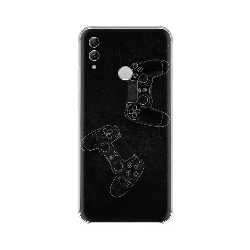 Чехол для телефона с изображением игры Play Station и кнопки kilifi Huawei P9 P10 P20 P30 Pro Lite smart Mate