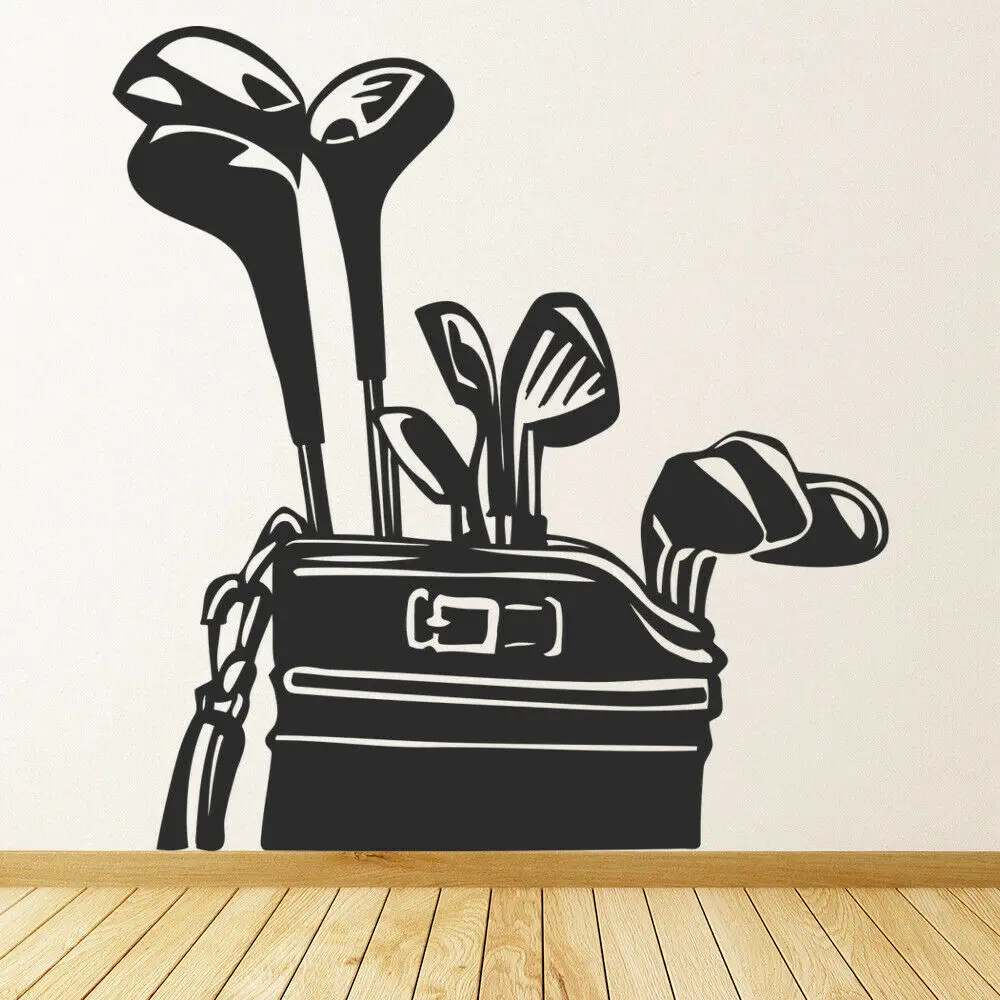 Golf Club Wall Decal Golfer Caddy Art Wallpaper Recreational Sport Interior Decor Door Window Vinyl Sticker Removable Mural Q221
Golf Club Wall Decal Golfer Caddy Art Wallpaper Recreational Sport Interior Decor Door Window Vinyl Sticker Removable Mural Q221