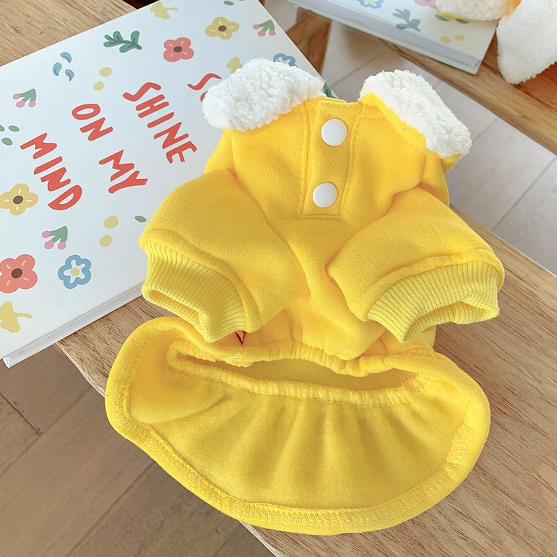 Autumn/Winter Small Dog Dress Plus Velvet Girl Dog Clothes Yorkie Chihuahua Dog Dresses Pet Clothes Suit
Autumn/Winter Small Dog Dress Plus Velvet Girl Dog Clothes Yorkie Chihuahua Dog Dresses Pet Clothes Suit