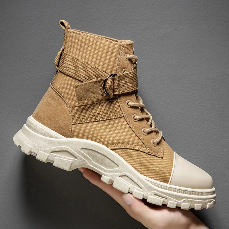 Y179 Men Military Boots Autumn Winter Outdoor Fashion Canvas lace-up High Top Shoes Male Retro Casual Ankle Martin Tooling Botas
Y179 Men Military Boots Autumn Winter Outdoor Fashion Canvas lace-up High Top Shoes Male Retro Casual Ankle Martin Tooling Botas