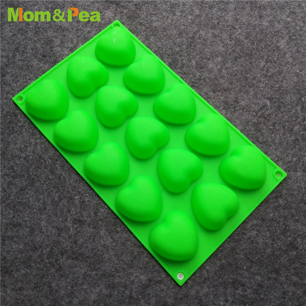 GT16-6 15-cavity Heart Shaped Silicone Mold Dessert Mousse Mould Cake Decoration Tools
GT16-6 15-cavity Heart Shaped Silicone Mold Dessert Mousse Mould Cake Decoration Tools