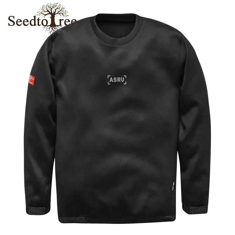 Spring and Autumn Men's Sweater Solid Color Loose Round Neck Casual Pullover Long Sleeve T-shirt
Spring and Autumn Men's Sweater Solid Color Loose Round Neck Casual Pullover Long Sleeve T-shirt
