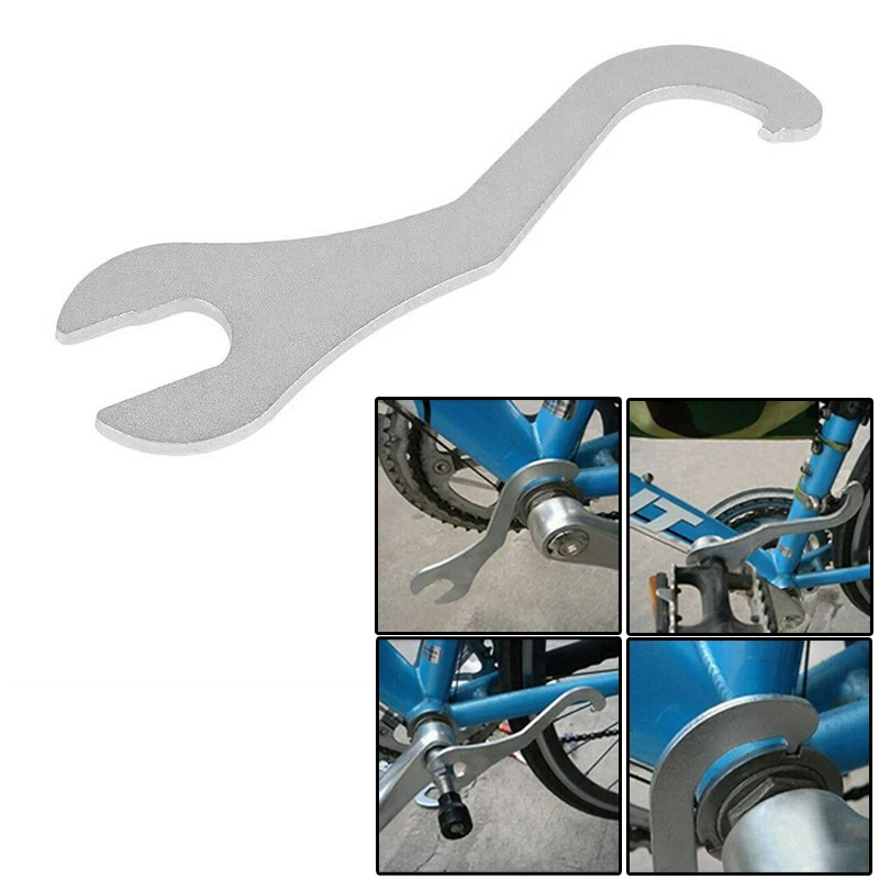 1PC Stainless Steel Bike Tool Remove Fixed Gear Lock Ring Bottom Bracket Repair Spanner Wrench Bicycle Lock Ring Remover
1PC Stainless Steel Bike Tool Remove Fixed Gear Lock Ring Bottom Bracket Repair Spanner Wrench Bicycle Lock Ring Remover