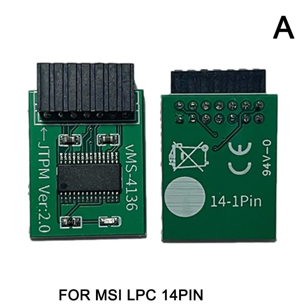 LPC TPM 2.0 Security Module Supports Multi-brand Motherboards 12 14 18 20-1pin Sound Amplifiers
LPC TPM 2.0 Security Module Supports Multi-brand Motherboards 12 14 18 20-1pin Sound Amplifiers
