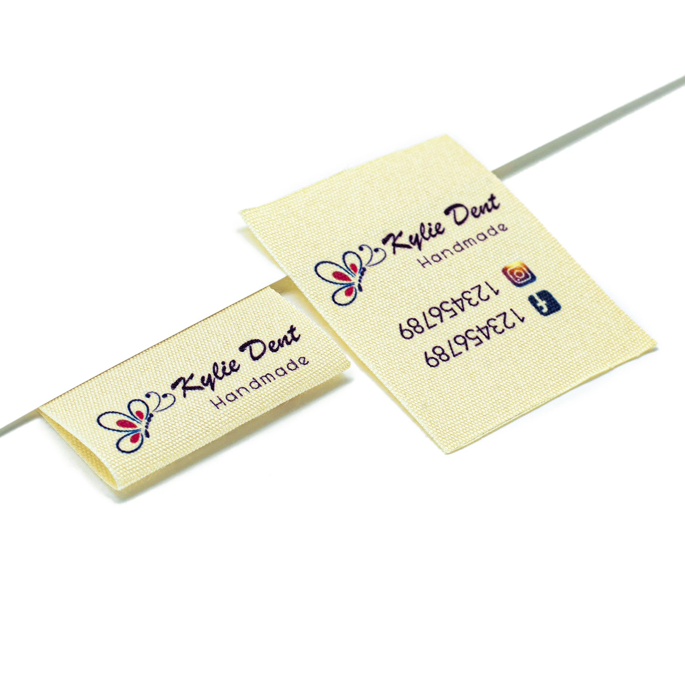 Custom Beige Sewing label, Fold, Custom Clothing Labels - Fabric Name Tags, Logo or Text, Cotton Ribbon, Custom Design (FR216)
Custom Beige Sewing label, Fold, Custom Clothing Labels - Fabric Name Tags, Logo or Text, Cotton Ribbon, Custom Design (FR216)