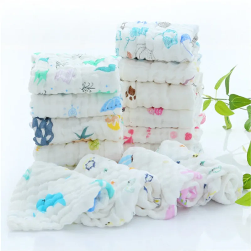 Random 12pcs cotton children's small square towel 6 fold handkerchief baby gauze drool towel printing towel hand towel -1 set
Random 12pcs cotton children's small square towel 6 fold handkerchief baby gauze drool towel printing towel hand towel -1 set