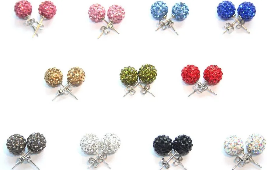 urt35 10mm mix Colors To Choose Crystal Beads Silver Plated Earrings Stud lot women gift jewelry
urt35 10mm mix Colors To Choose Crystal Beads Silver Plated Earrings Stud lot women gift jewelry