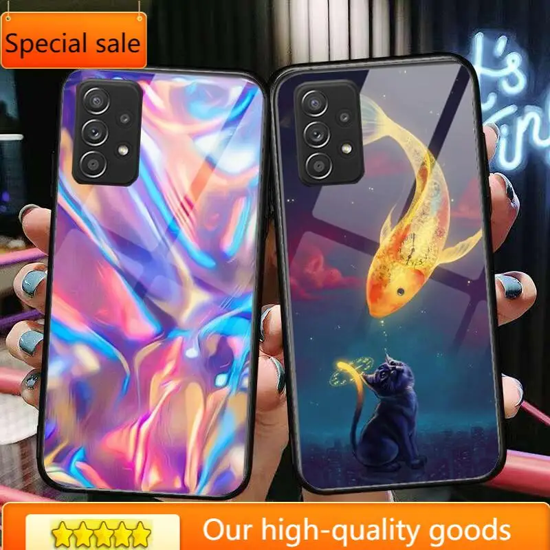 2021 Women fashion Tempered Glass Case Phone For Samsung Galaxy A51 A71 A60 A70S A70 A80 A21S A41 A20E A50 A30S 5g A32 A40S A20S
2021 Women fashion Tempered Glass Case Phone For Samsung Galaxy A51 A71 A60 A70S A70 A80 A21S A41 A20E A50 A30S 5g A32 A40S A20S