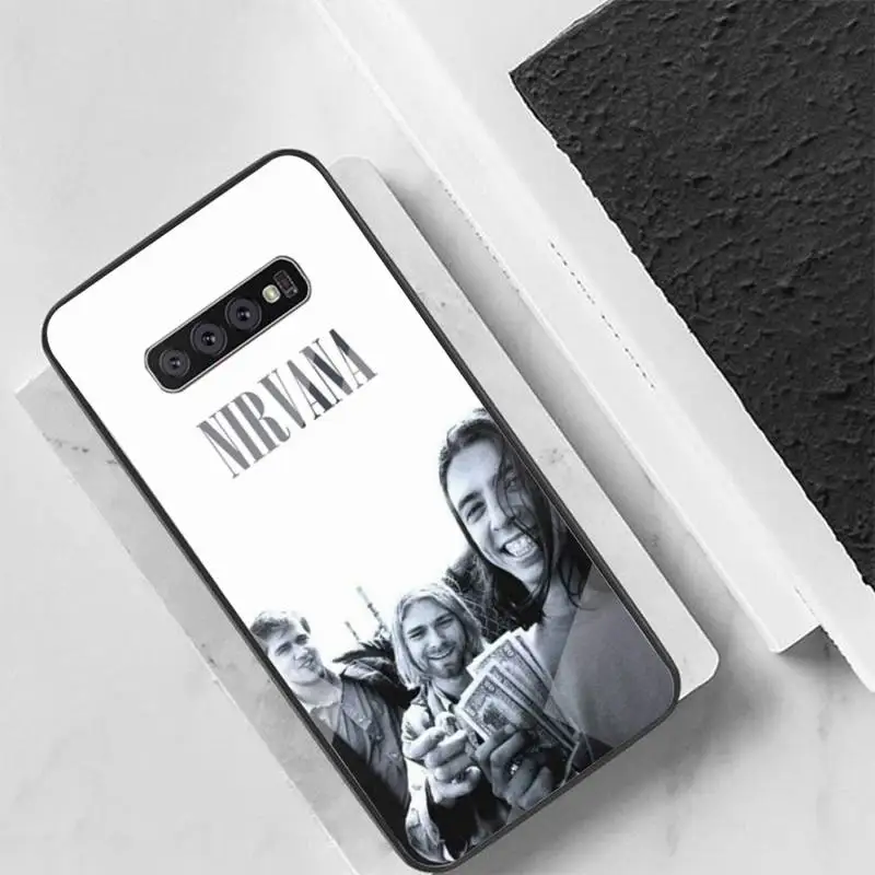 American rock band Nirvana Back Cover For Samsung Cases S20 Plus S10 NOTE 8 9 10 10PRO Tempered Glass Soft Silicone Edge
American rock band Nirvana Back Cover For Samsung Cases S20 Plus S10 NOTE 8 9 10 10PRO Tempered Glass Soft Silicone Edge