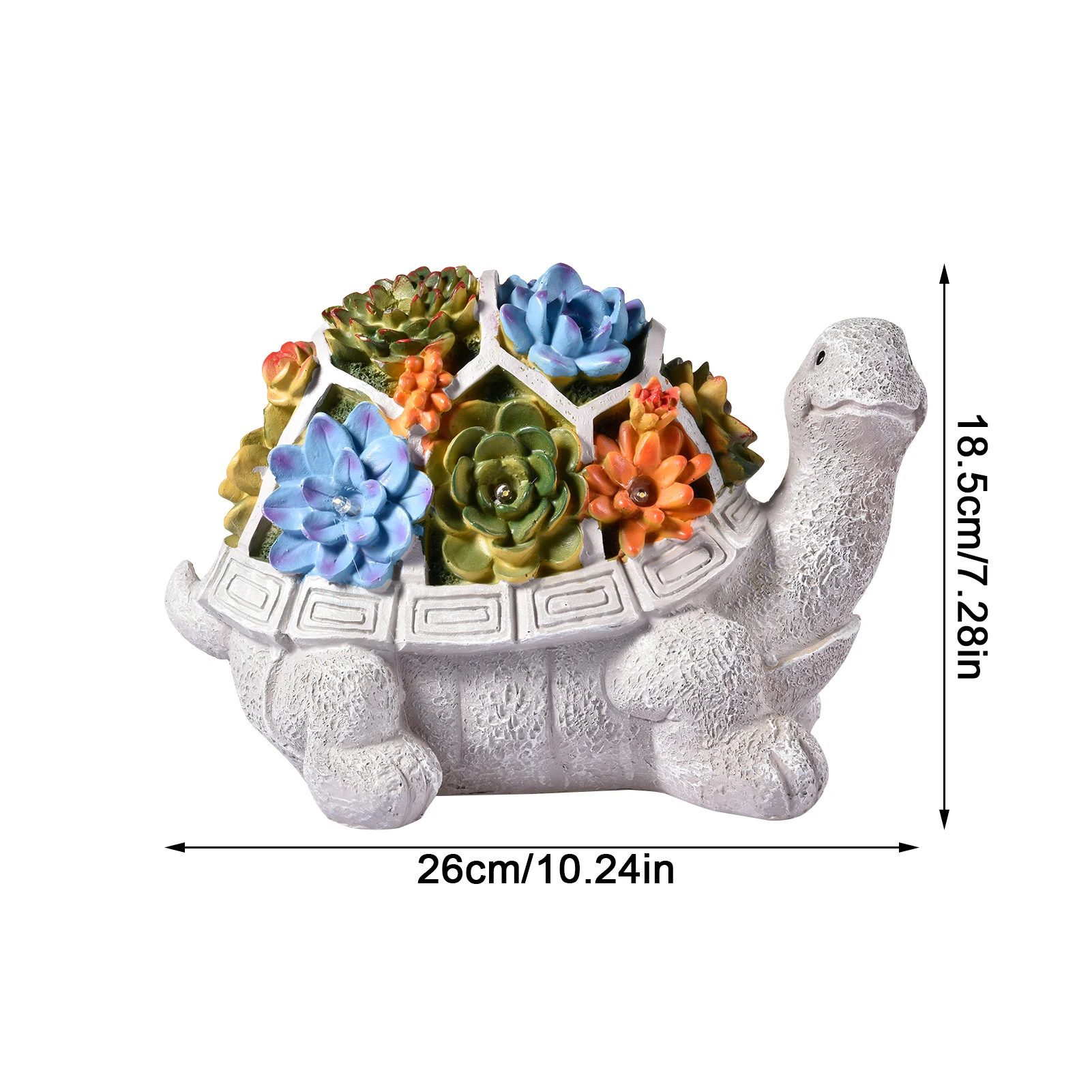 Solar Tortoise Sculpture LED Art Turtle Decorative Statues Ornaments Fairy Outdoor Yard Figurine Home Spring Garden Decoration
Solar Tortoise Sculpture LED Art Turtle Decorative Statues Ornaments Fairy Outdoor Yard Figurine Home Spring Garden Decoration