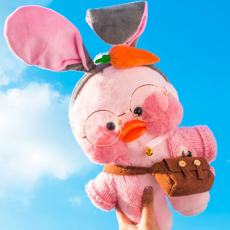 Kawaii Lalafanfan Cafe Mimi желтая плюшевая розовая утка с очками костюм Мягкое Животное Dududuck плюшевые игрушки для девочек Новогодний подарок
Kawaii Lalafanfan Cafe Mimi желтая плюшевая розовая утка с очками костюм Мягкое Животное Dududuck плюшевые игрушки для девочек Новогодний подарок