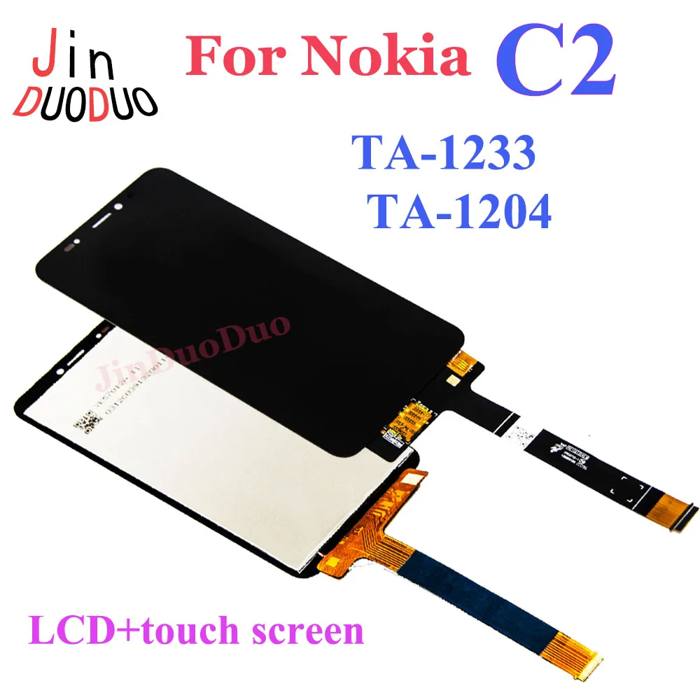 5.7'' Screen For Nokia C2 LCD TA-1233 TA-1204 Display Touch Screen Digitizer Assembly Repair Parts
5.7'' Screen For Nokia C2 LCD TA-1233 TA-1204 Display Touch Screen Digitizer Assembly Repair Parts