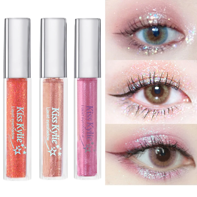 

Diamond Eye Shadow Nude Metal Shimmer Glow Glitter Single Liquid Eyeshadow Makeup Pigment Accessorices Beauty Cosmetics 10 Color