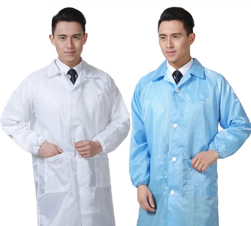 Lab Workshop Uniform for Men Women Uniforms Work Wear Striped Pharmacy Coat Costume Female Spa Beauty Salon Long Jacket Gown
Lab Workshop Uniform for Men Women Uniforms Work Wear Striped Pharmacy Coat Costume Female Spa Beauty Salon Long Jacket Gown